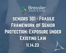 Seniors 301 - Fragile Framework of Senior Protection: Exposure Under Existing Law