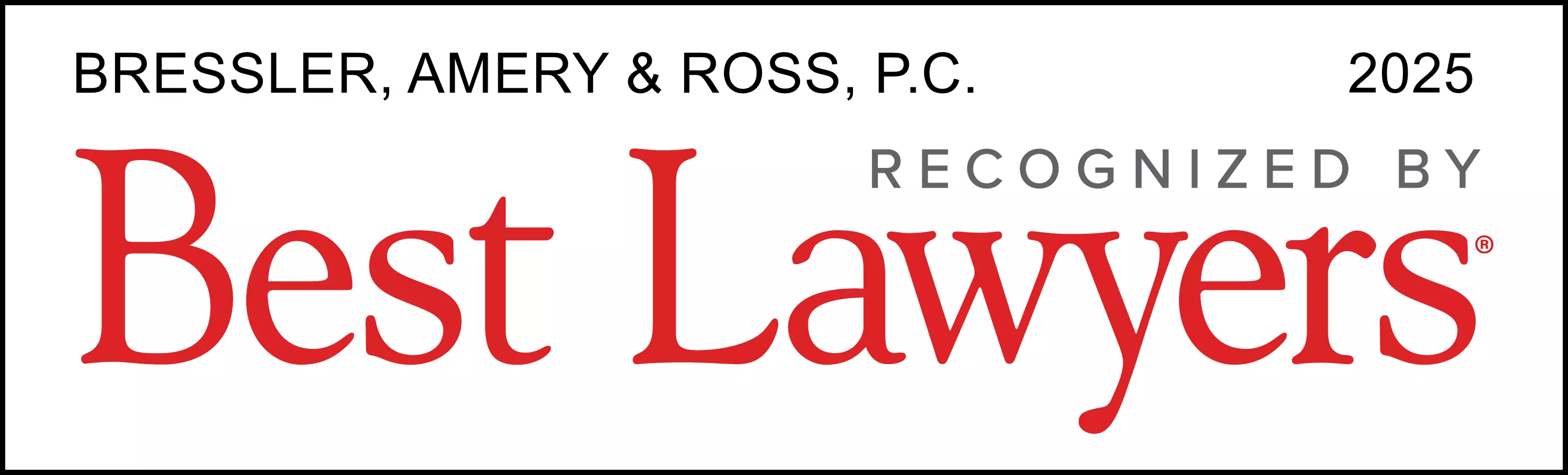 Best Lawyers 2025